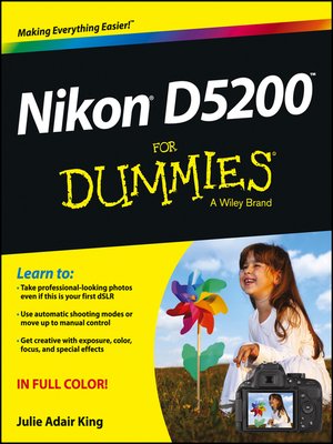 cover image of Nikon D5200 For Dummies